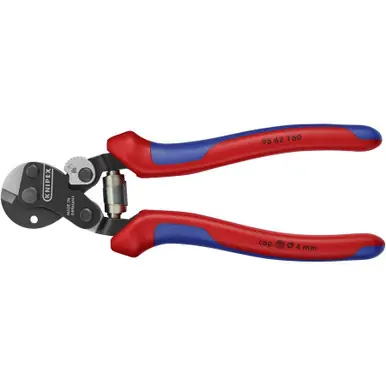 KNIPEX 9562160 6 1/4" Wire Rope Cutter-Comfort Grip