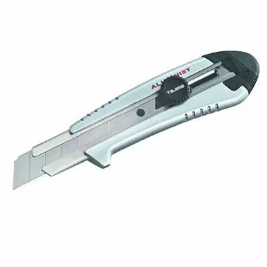 TAJIMA AC-701S - Aluminist 1" Silver Utility Knife