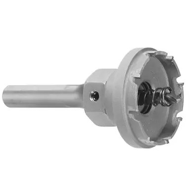 RELTON TG-24 1-1/2" Thin-Gauge Carbide Hole Saw 1/4" Cut Depth - Complete