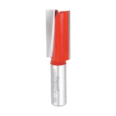 FREUD 12-156 - 3/4" (Dia.) Double Flute Straight Bit (Eclipse Grind)