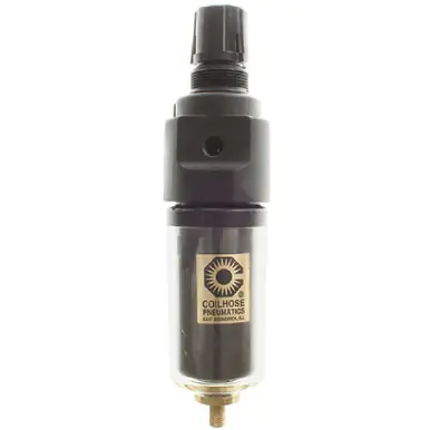 Coilhose Pneumatics 26FC3-DS 26 Series 3/8" Integral Filter/Regulator, Auto Drain, Metal Bowl w/