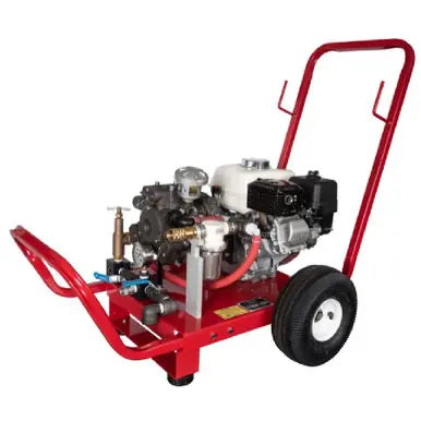WHEELER-REX 46521 - Hydrostatic Test Pump 500psi, 10gpm Comet w/ 6.5 B&S engine, Cart w/ wheels