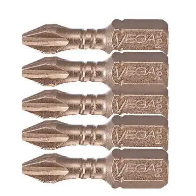 VEGA P125P2A-5 - Impactech 2 Phillips Insert Bit 5 Pack