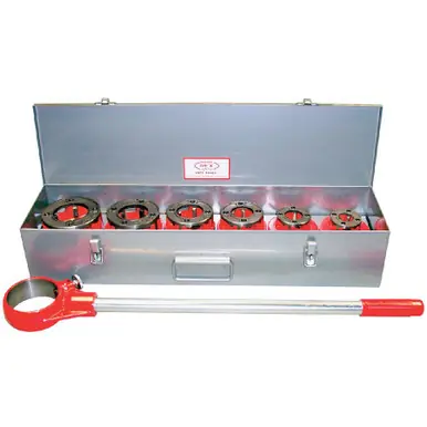 WHEELER-REX 4215 - 1/2-2" BSPT Manual Threader Set