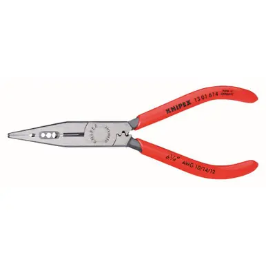 KNIPEX 1301614 6 1/4‘‘ 4 in 1 Electrician Pliers 10,12,14 AWG