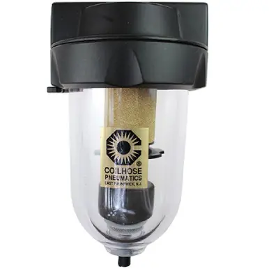 Coilhose Pneumatics 8824D Heavy Duty Series Filter, 1/2", Automatic Drain