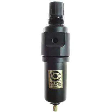 Coilhose Pneumatics 26FC3-DLMX 26 Series 3/8" Integral Filter/Regulator, Auto Drain,0-60 psi, Metal