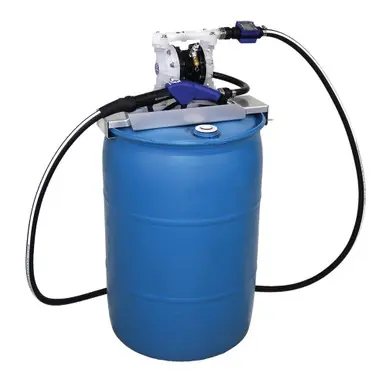 GRACO 24V686 - SD Blue Pump Drum Package - 2 ft (0.61 m) Suction Hose Length - Automatic Nozzle -