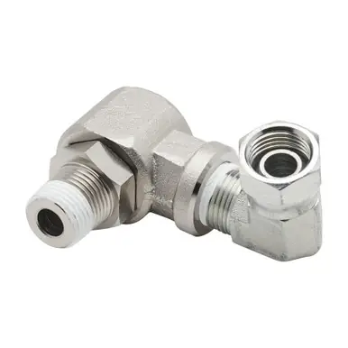 Reelcraft s600923-2 - 1/2" NPT(F) x 1/2" NPT(M) Carbon Steel Swivel, FKM Seals, 1000 psi