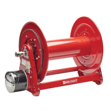 Reelcraft EA32118-M12D - 1/2" x 325 ft. 3000 psi, 12V Electric Motor Hose Reel