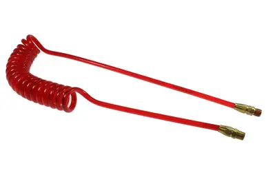 Coilhose Pneumatics PRE38-254A-TR Flexeel Coil, 3/8" x 25‘, 1/4" NPT Reusable Rigid & Swivel