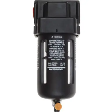 Coilhose Pneumatics 29-4FF38-0 29 Series Coalescing Filter, Standard, 3/8" Manual, 20 micron