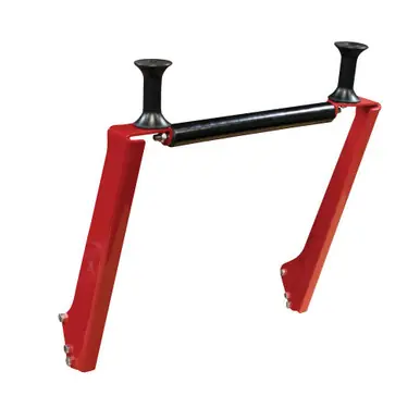 Reelcraft S602133-1U - 6" Hose Roller Guide 3-Way Top Wind, Plastic Rollers