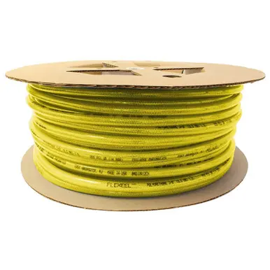 Coilhose Pneumatics PFE42000TY Flexeel Hose, 1/4" x 2000‘, Without Fittings, Transparent Yellow