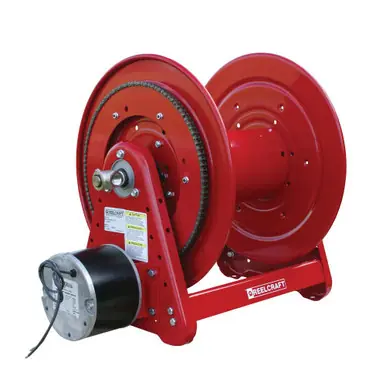 Reelcraft EA38112-M12D - 1/2" x 200 ft. 5000 psi, 12V Electric Motor Hose Reel