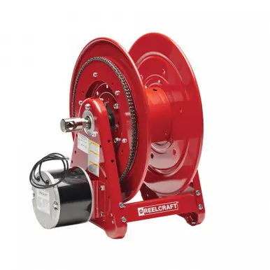 Reelcraft EA38106-M12D - 1/2" x 100 ft. 3000 psi, 12V Electric Motor Hose Reel