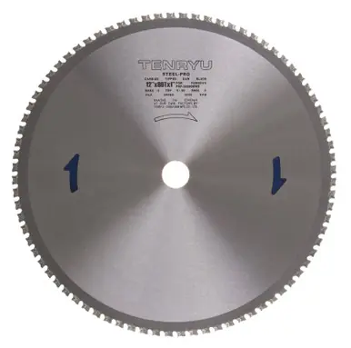 TENRYU PRF-35590BWS - 14" Ferrous Metal Cutting Saw Blade 90T 1" Arbor
