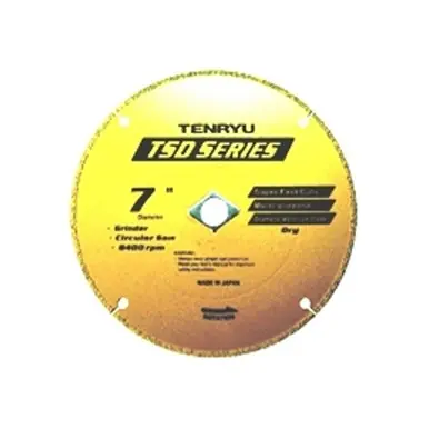 TENRYU TSD-355D2 - 14" x .132 Diamond Cutoff Blade 20mm arbor