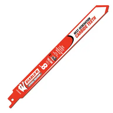 DIABLO DS0820CF - 8" Steel Demon Carbide Strip for Thin Metal Cutting
