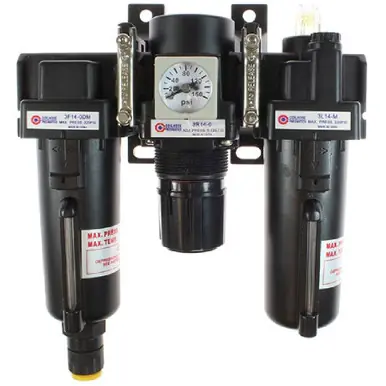Coilhose Pneumatics 29-4T12-00DM Filter, Regulator, Lubricator, 29 Series, 1/2"