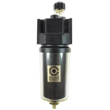 Coilhose Pneumatics 27L4-S 27 Series 1/2" Lubricator, Metal Bowl w/ Sight Glass