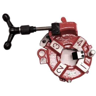 WHEELER-REX 60117 - 3/4" - 2" Bev & Groove Die Head for Threader 6790