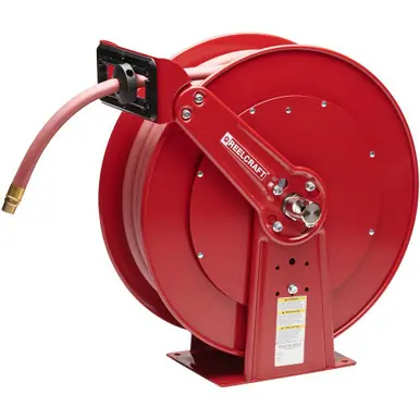 Reelcraft D83075-OLP - 3/4" x 75 ft. 250 psi, Air/Water Hose Reel