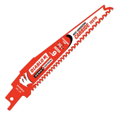DIABLO DS0606CWS - 6" Demo Demon Carbide Tipped for Nail-Embedded Wood