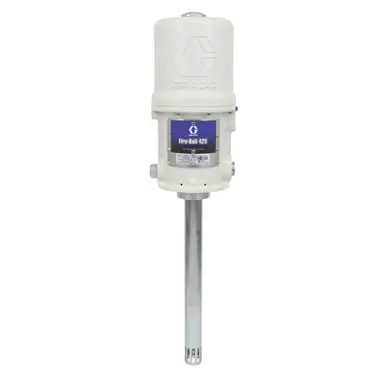 GRACO 239731 - Fire-Ball 425, 75 1 Pail Length Grease Pump, 35 lb, Steel, Stubby Length