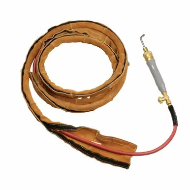 Steiner 221V5-100 1-3/4" Diam. Leather Cable Cover, Hook&Loop - 100‘ Length