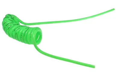Coilhose Pneumatics PU12-25W1-G Flexcoil, .467" x 25‘, Without Fittings, Green