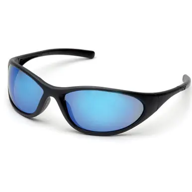 Pyramex SB3365E Zone II Ice Blue Mirror Lens w/ Matte Black Frame