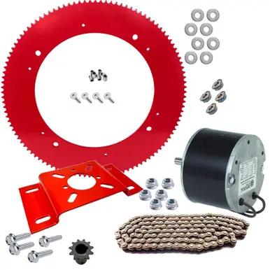 Reelcraft S600768 - Hand Crank to 12V Electric Conversion Kit