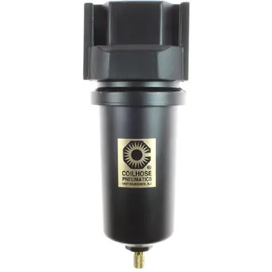 Coilhose Pneumatics 27F3-DMX 27 Series 3/8" Filter, Auto Drain, Metal Bowl, 5