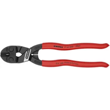 KNIPEX 7141200 8" Angled High Leverage CoBolt Cutters w/ Notched Blade