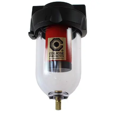 Coilhose Pneumatics 8924 Heavy Duty Series Coalescing Filter, 1/2"
