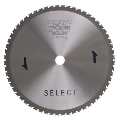 TENRYU PRF-30560DS - 12" Ferrous Metal Cutting Saw Blade 60T 1" Arbor