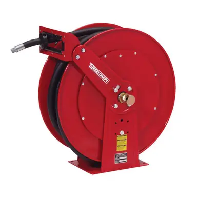 Reelcraft FD83075-OLP - 3/4" x 75 ft. 50 psi, Fuel Hose Reel with Hose