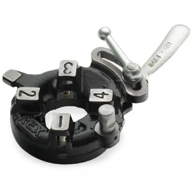 WHEELER-REX 60131 - 1/4" - 1" Manual Opening Die Head for 6991/7991/8991 Threader
