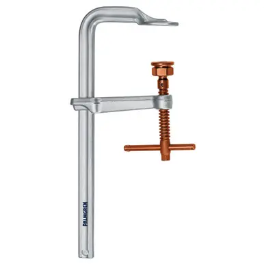 PALMGREN 9629410 - 0-10" Heavy-Duty C-Clamp / Copper Spindles