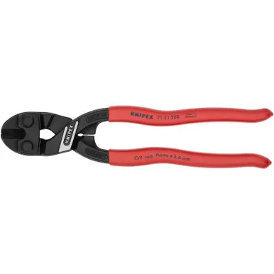 KNIPEX 7121200 8" Angled High Leverage CoBolt Cutters