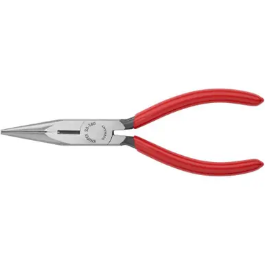 KNIPEX 2501160 6 1/4‘‘ Long Nose Pliers w/ Cutter (6pk)