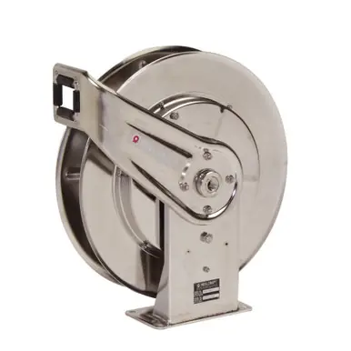 Reelcraft 7800-OLS - 1/2" x 50 ft. 500 psi, Stainless Steel Air Hose Reel