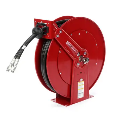 Reelcraft TH86050-OMP - 3/8" x 50 ft. 2000 psi, Twin Hydraulic Hose Reel