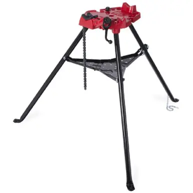 WHEELER-REX 4160 - Tristand Chain Vise 1/8"- 6" Pipe Capacity