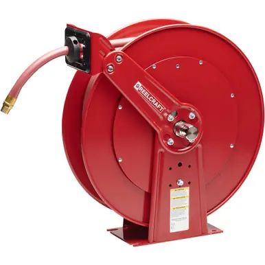 Reelcraft 83050-OLP - 3/4" x 50 ft. 250 psi, Air/Water Hose Reel