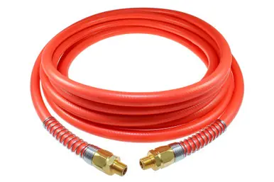 Coilhose Pneumatics GF61004Q GilaFlex PVC Hose 3/8 x 100 x 1/4 MPT, Orange