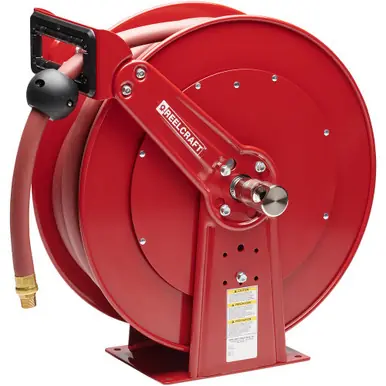 Reelcraft D84050-OLP - 1" x 50 ft. 250 psi, Air/Water Hose Reel
