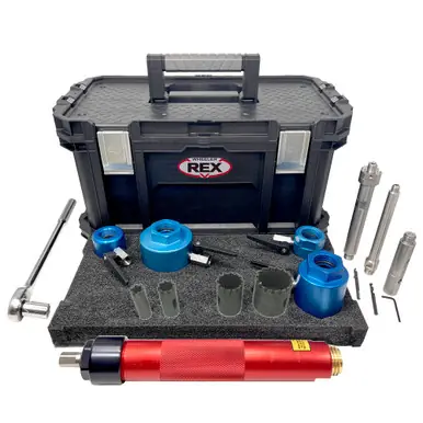 WHEELER-REX 8204 - Hot Tapping System 3/4"-2" CTS, Ductile & Cast Iron