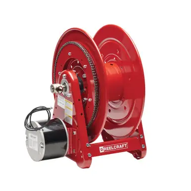 Reelcraft EA32106-L12D - 1/2" x 100 ft. 1000 psi, 12V Electric Motor Hose Reel